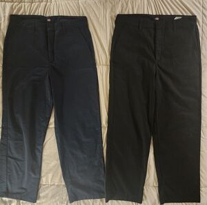 Dickies High Rise Wide Leg Twill Pants- Set Of 2